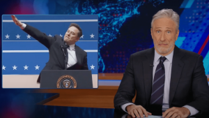 Jon Stewart Mocks Donald Trump's Return to Power